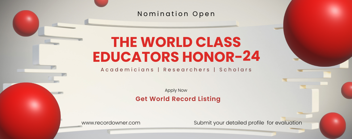 World Class Educators Honors
